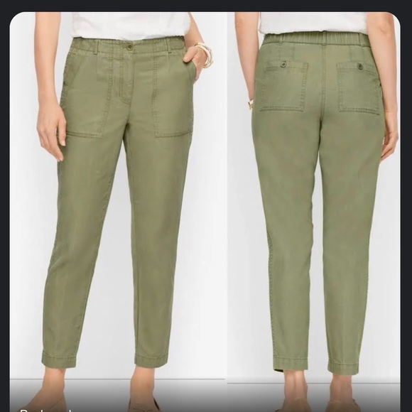 Talbots slim cargo pant size 4P - Picture 11 of 11